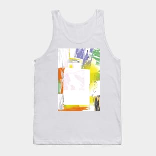 Abstract Border Tank Top